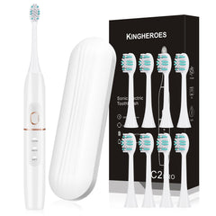 Kingheroes Electric Toothbrush Set in white