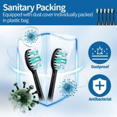 Soft bristles on Kingheroes replacement heads