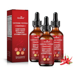 Kinitkref Vascu Flow Cayenne Pepper Drops 60ml bottle