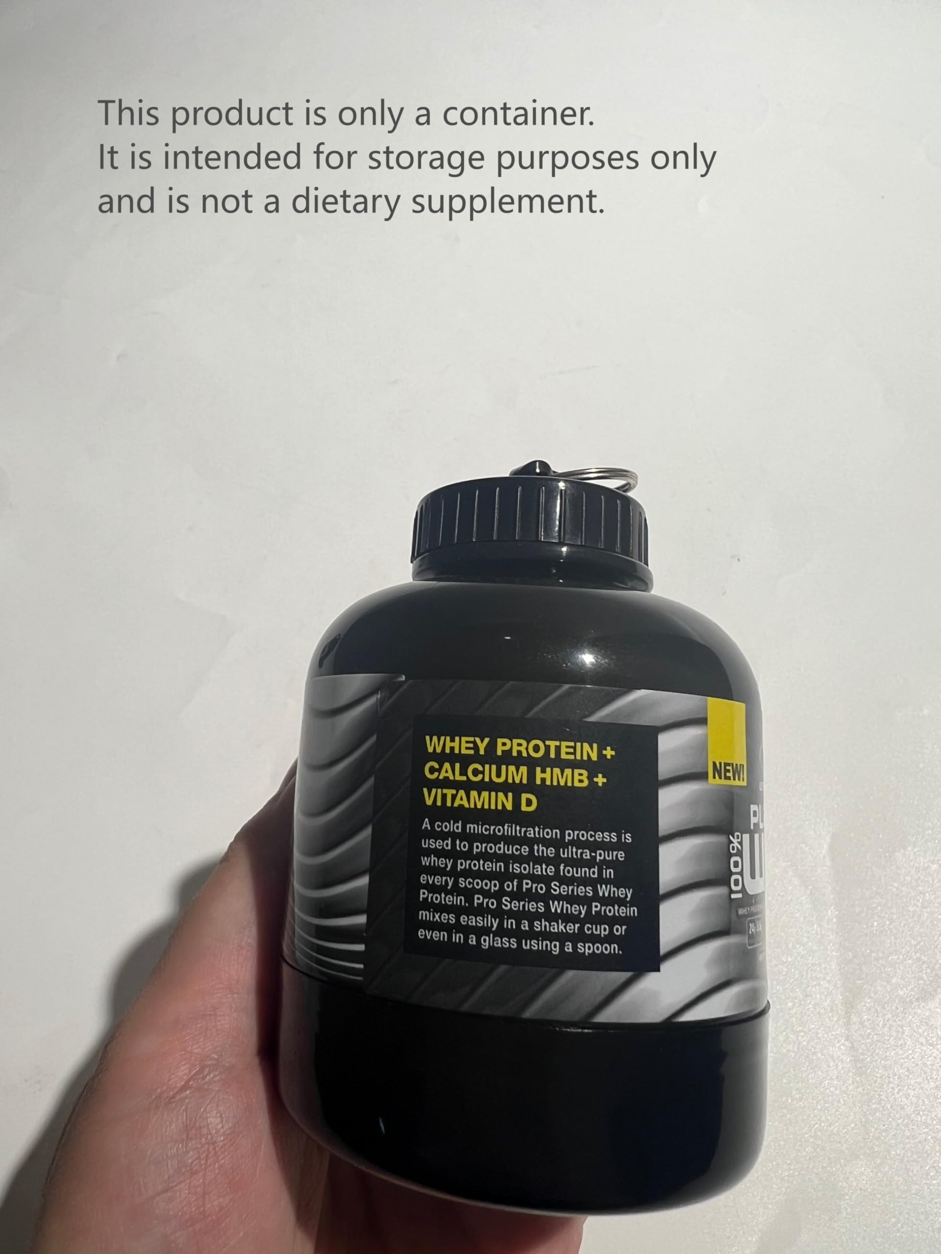 Gift-ready Kinoy Protein Powder & Supplement Keychain packaging