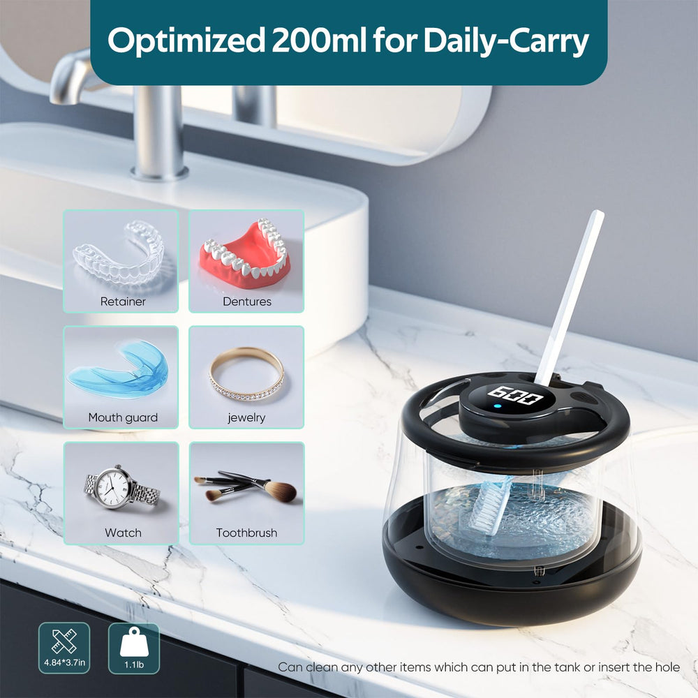 Compact and quiet operation under 45 dB