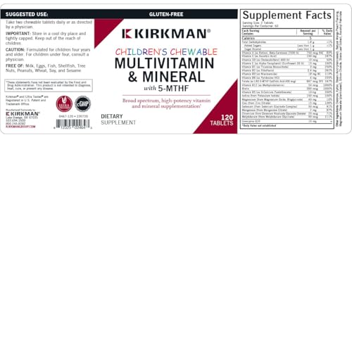 Key ingredients highlight: 5-MTHF and essential vitamins