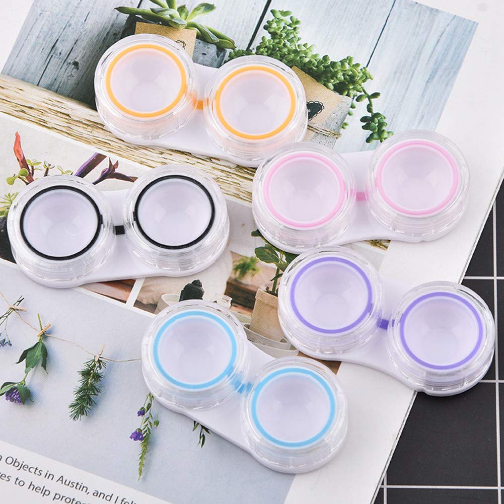 Close-up of lid seal on KISEER contact lens case