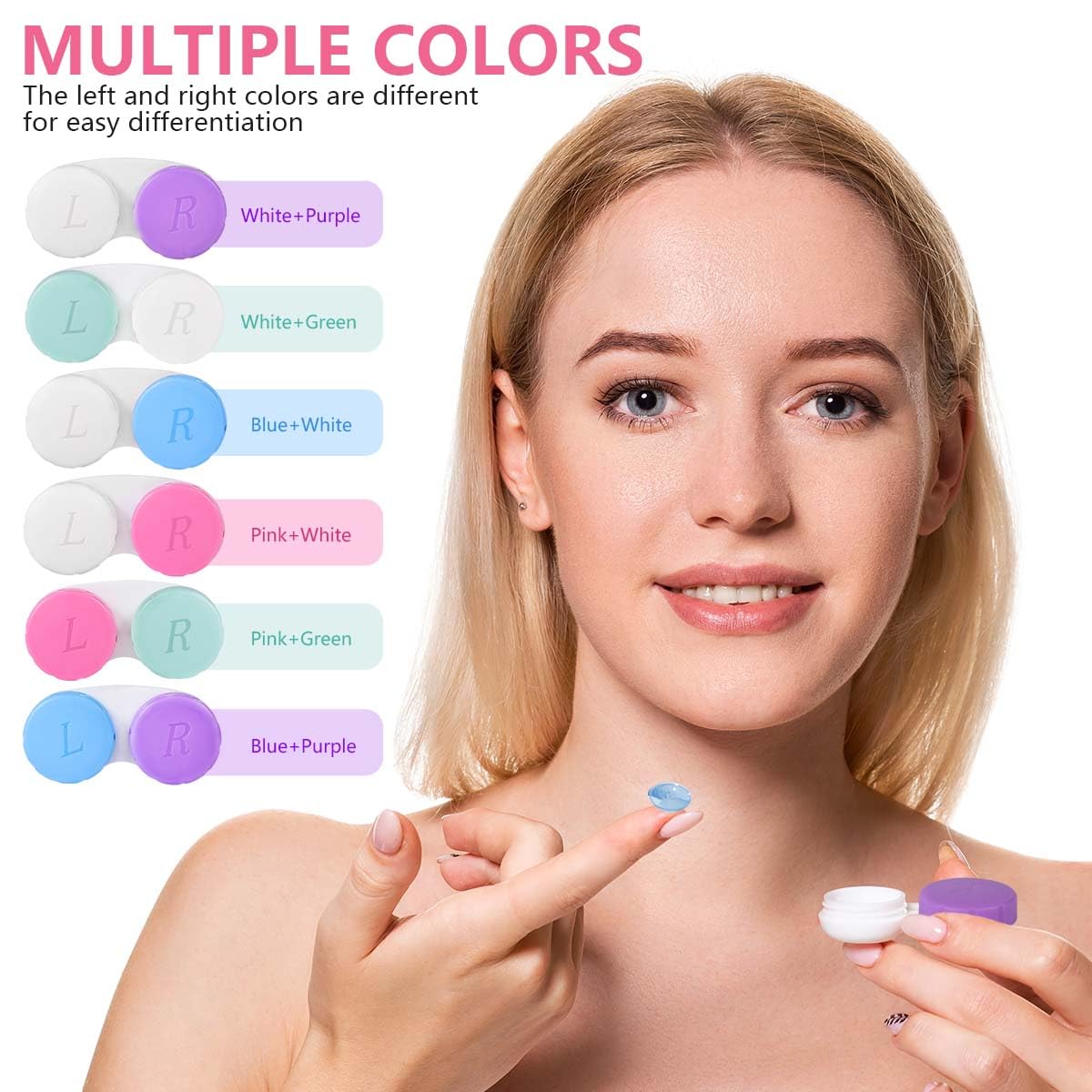 Packaging includes 12-pack contact lens box