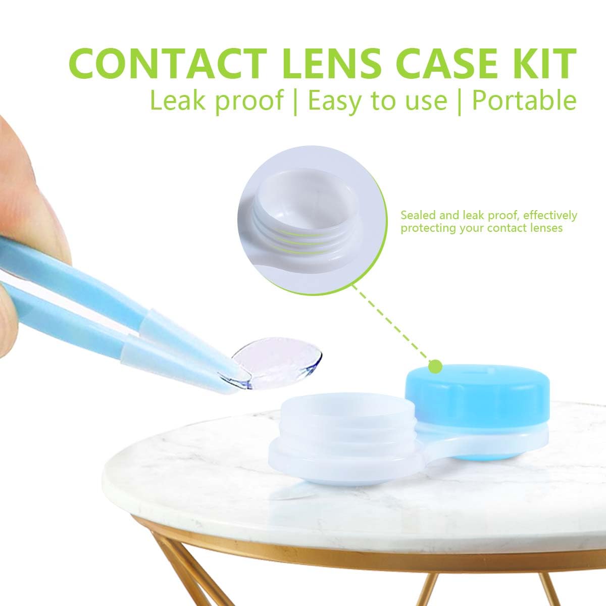 Compact size 2.4 x 1.1 x 0.6 inches