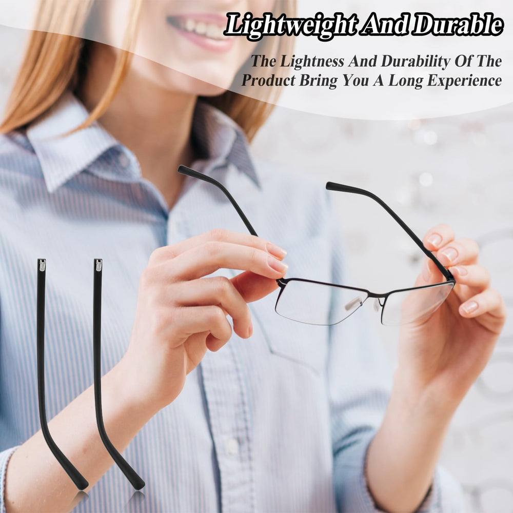 Illustration showing compatibility with sunglasses, reading glasses, and myopia glasses