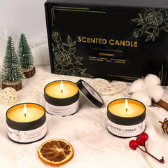 KIYTARBOO candle jar closeup natural wax with clean burn.