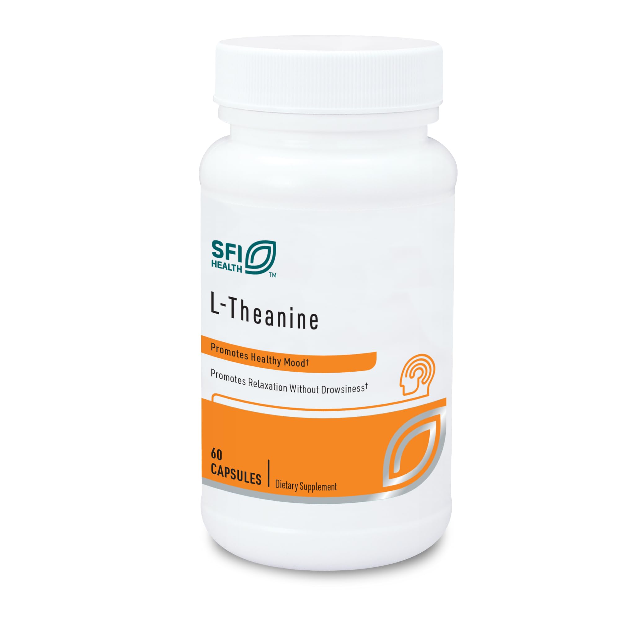 Klaire Labs L-Theanine 100 mg Suntheanine bottle front