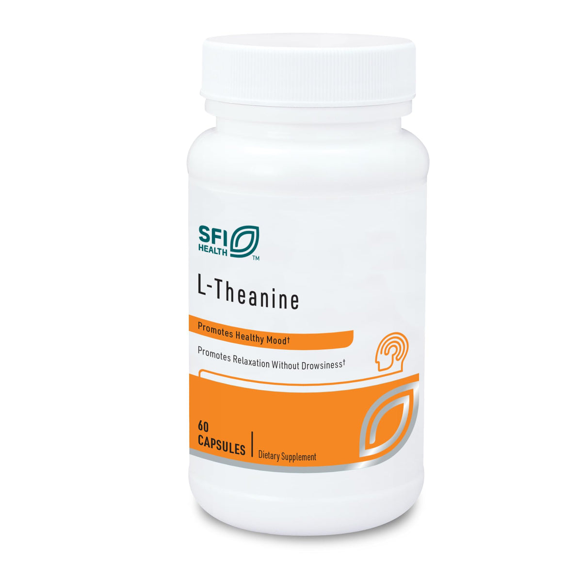 Klaire Labs L-Theanine 100 mg Suntheanine bottle front
