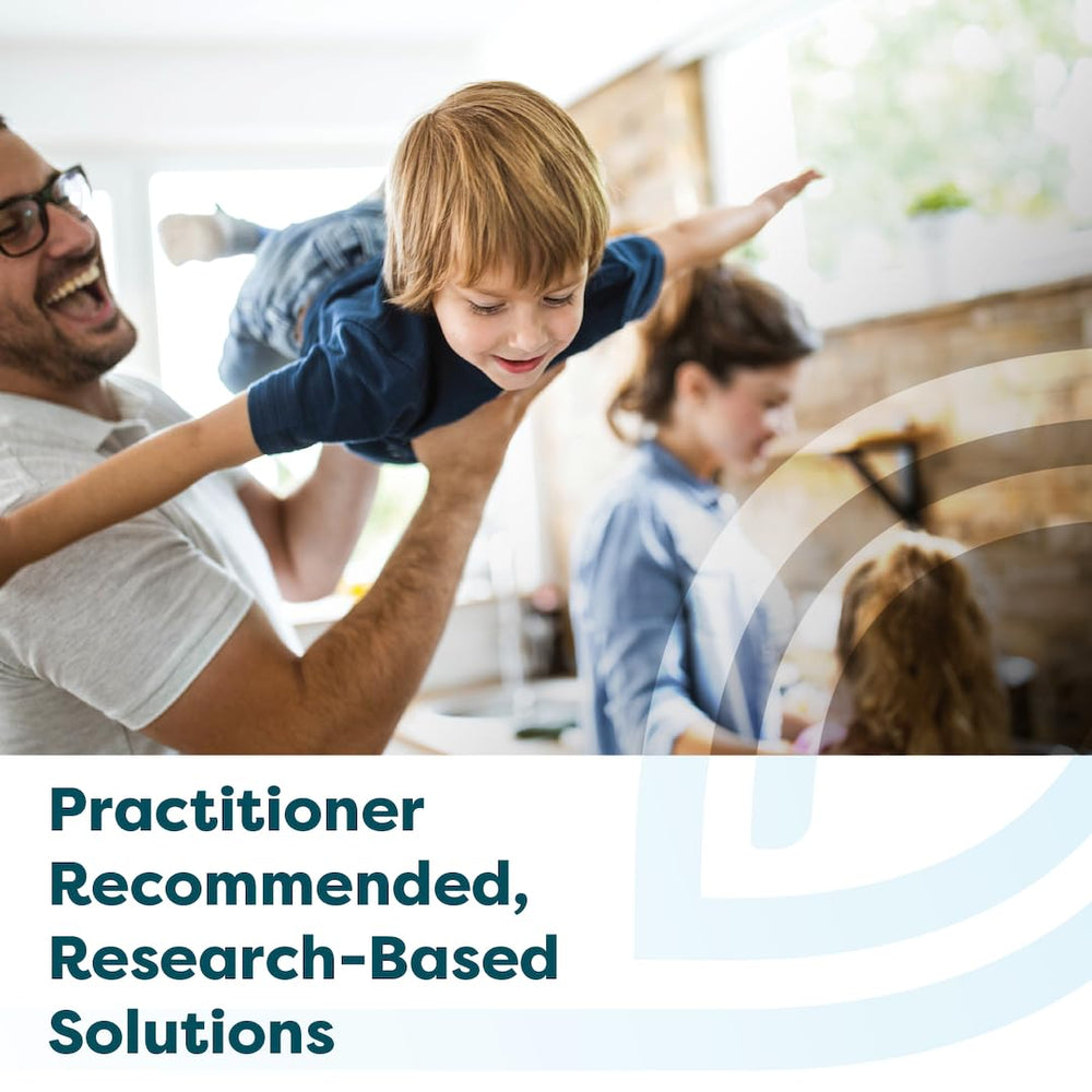 Lifestyle shot of Klaire Labs Colon Cleanse suggesting calm digestion during activities.