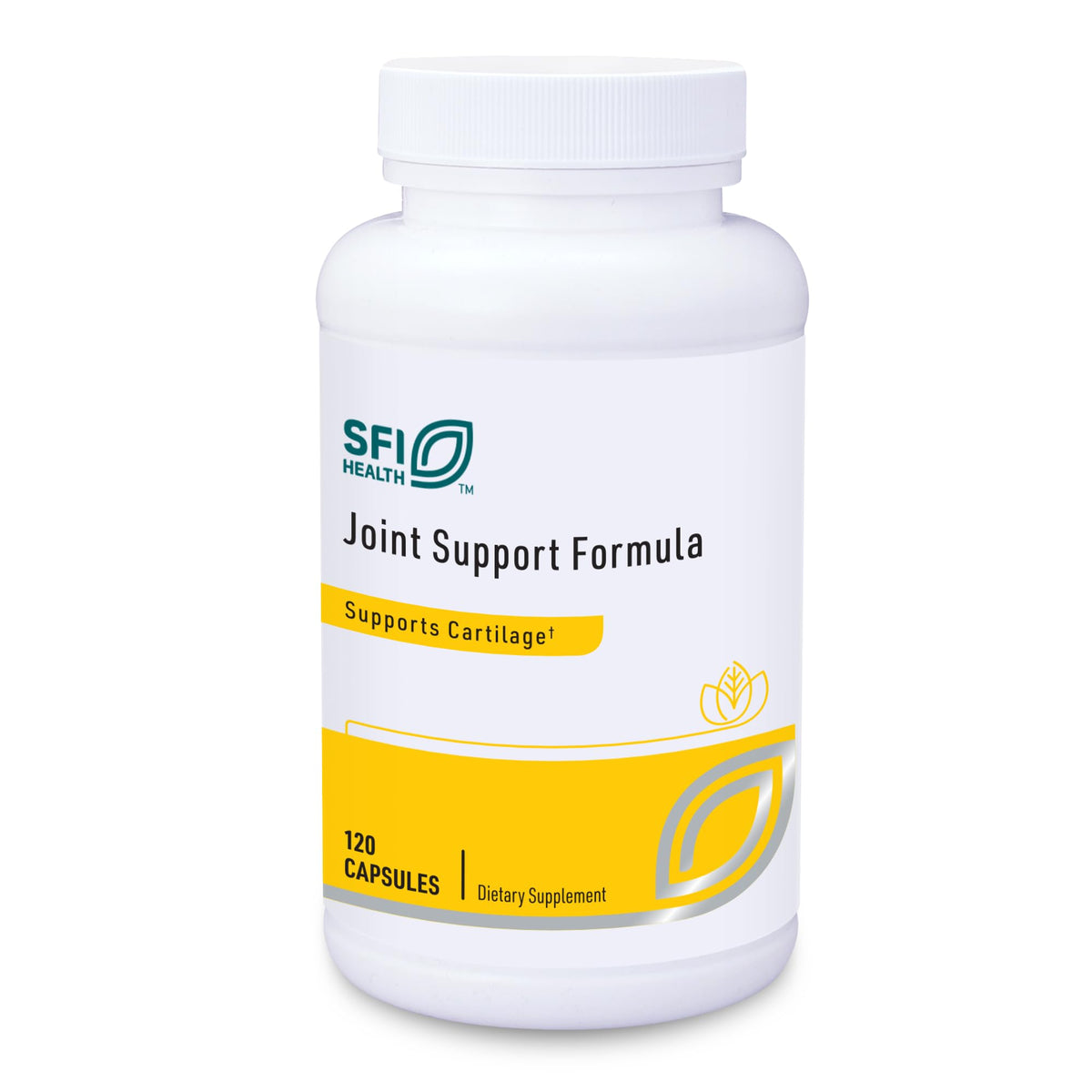 Klaire Labs SFI Health Joint Support Formula bottle on white background