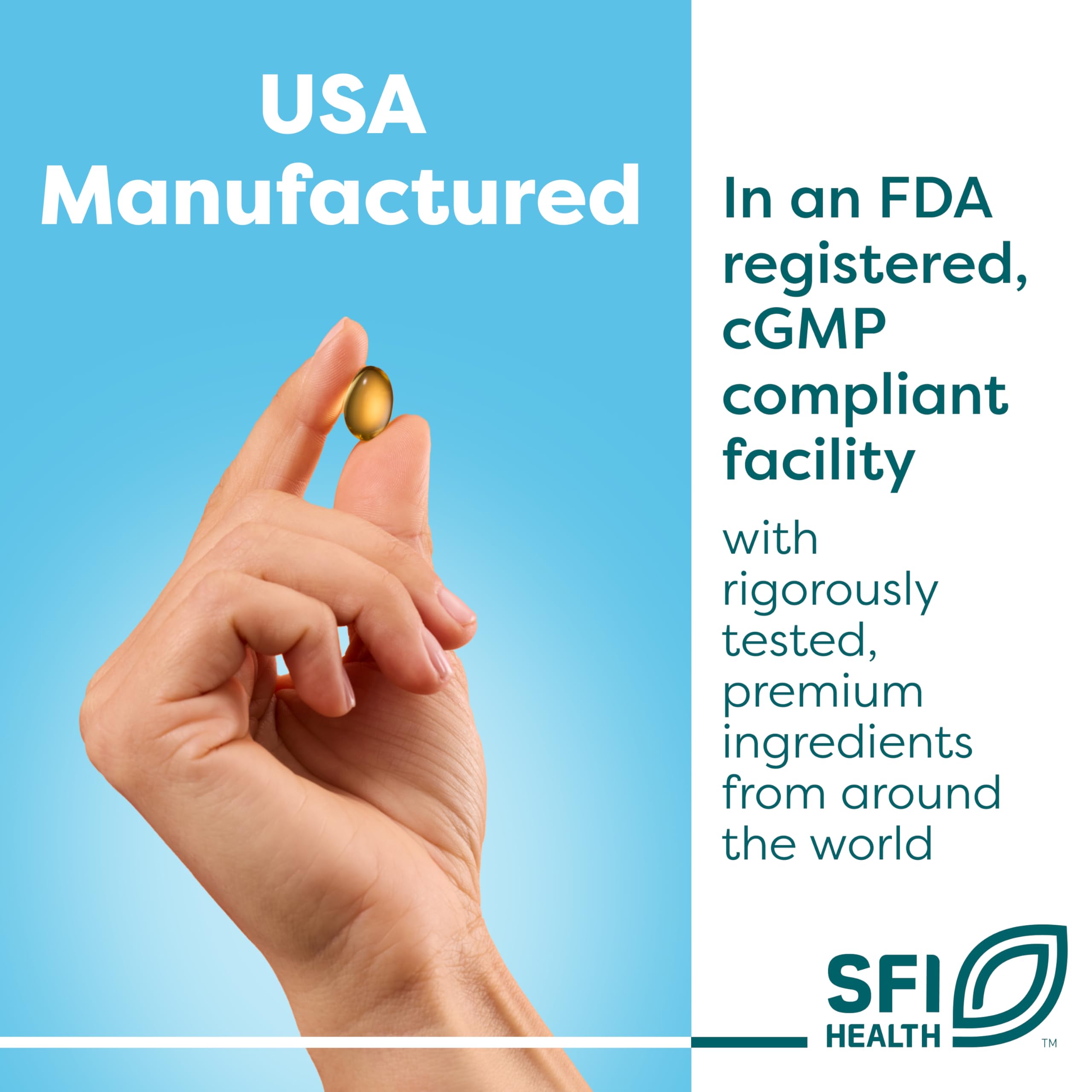 SFI Health branding indicating Klaire Labs magnesium supplement