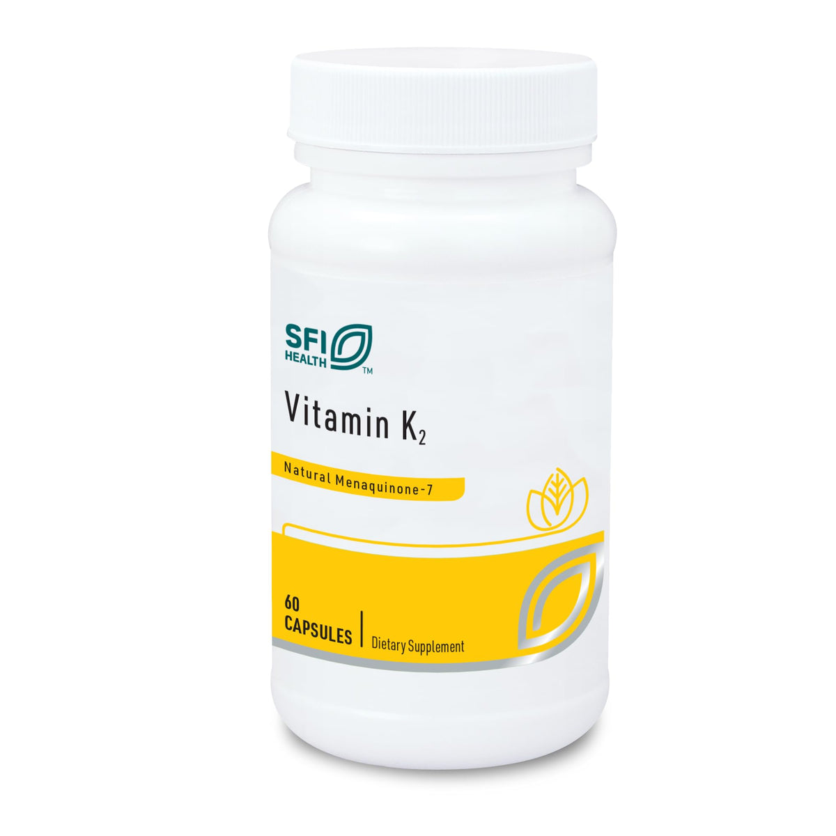Klaire Labs Vitamin K2 MK-7 bottle front