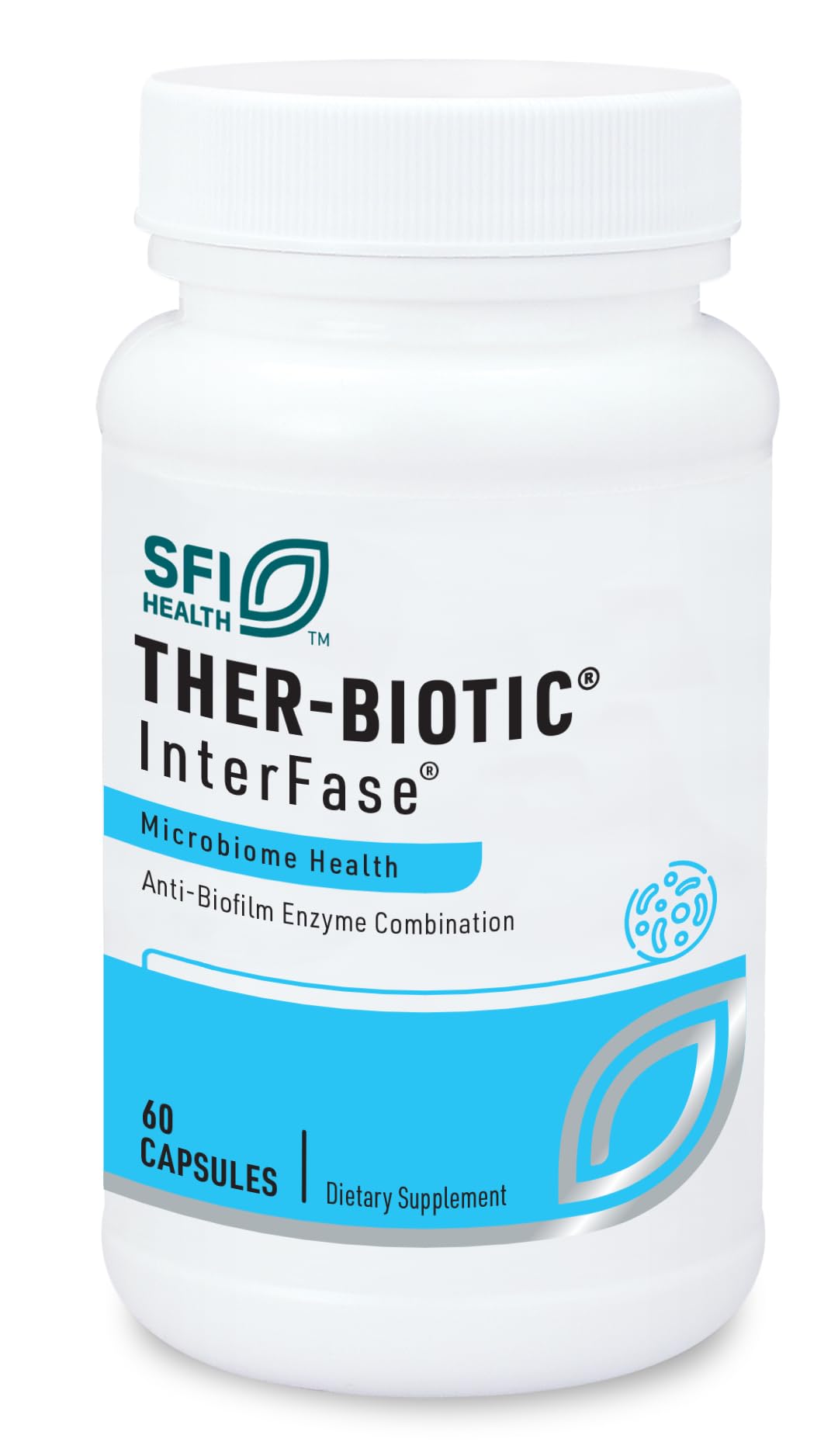 Klaire Labs SFI Health Ther-Biotic InterFase 60-capsule bottle