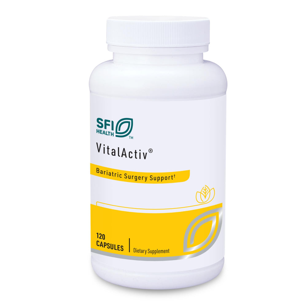 VitalActiv 120 capsule bottle for bariatric use