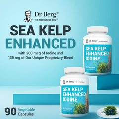 Klamath blue-green algae and sea kelp blend
