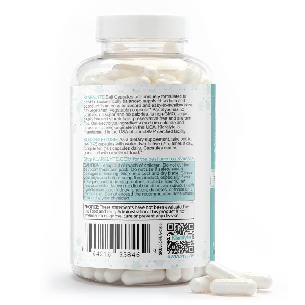 Close-up of capsule size and appearance