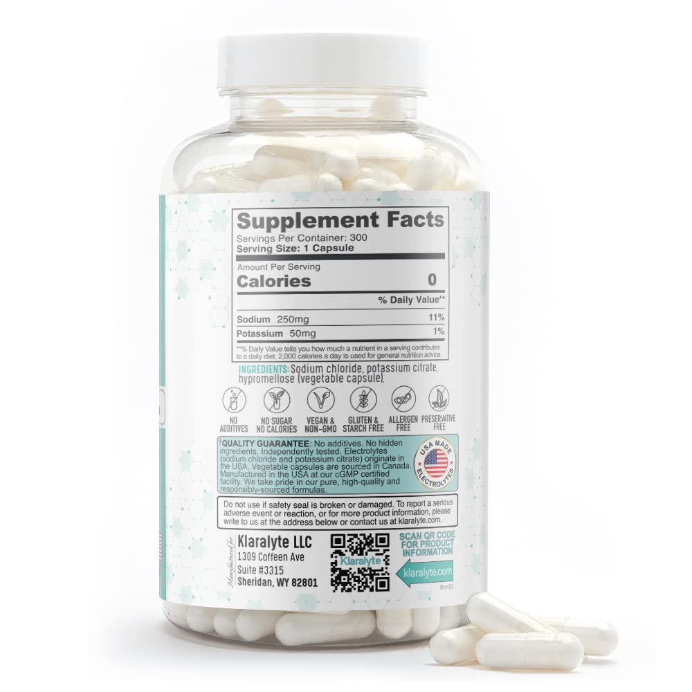 Klaralyte product packaging and bottle