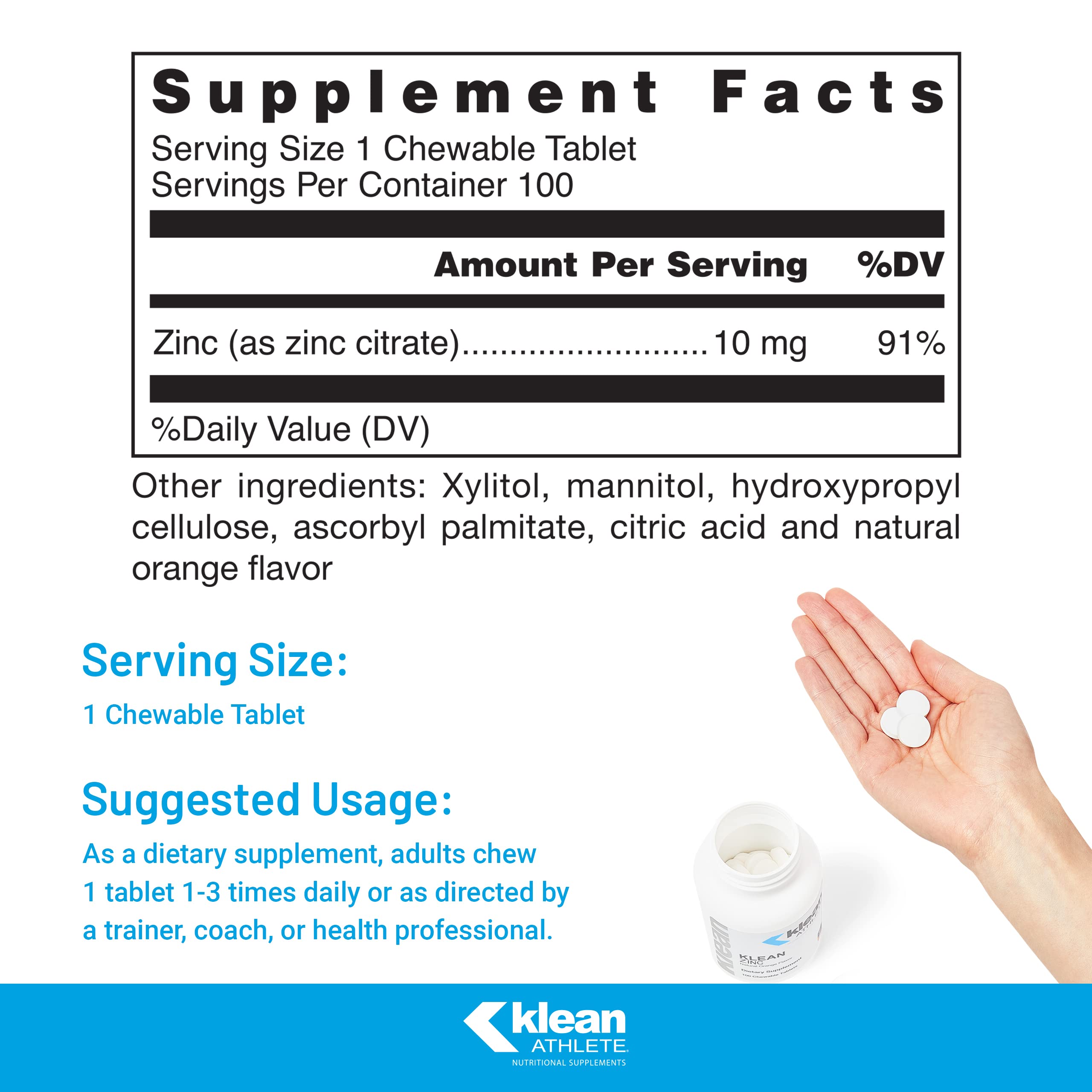 Klean Zinc packaging shot