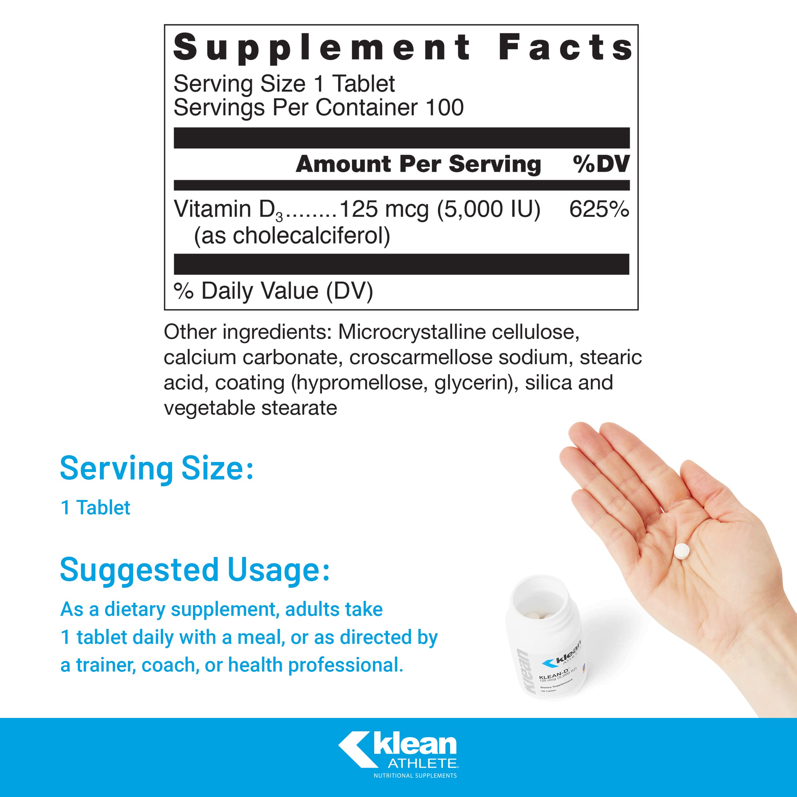 Vitamin D3 supplement representing immune health