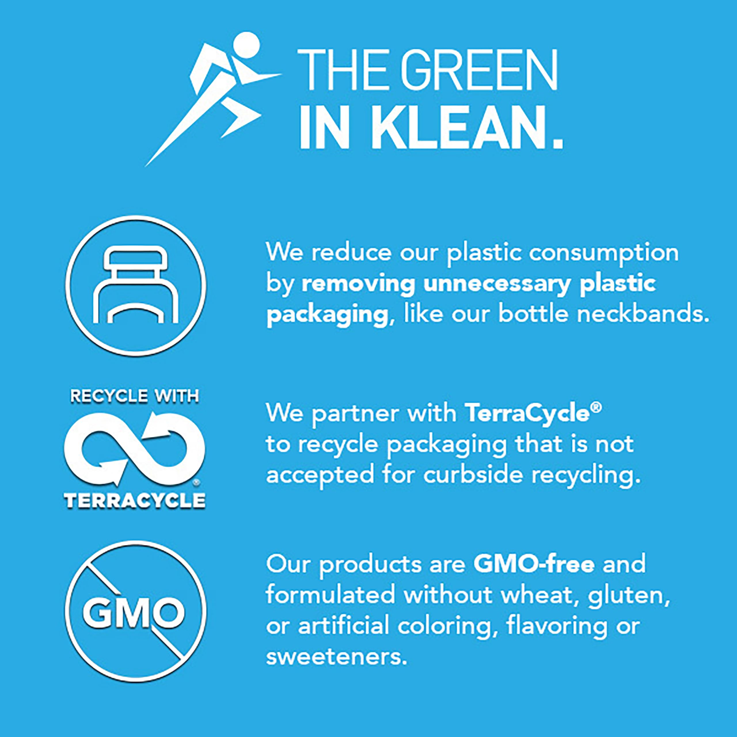 Klean Electrolytes dispensed capsules illustrate easy beverage mixing.