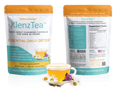 Brewing KlenzTea to aid digestion and promote sleep
