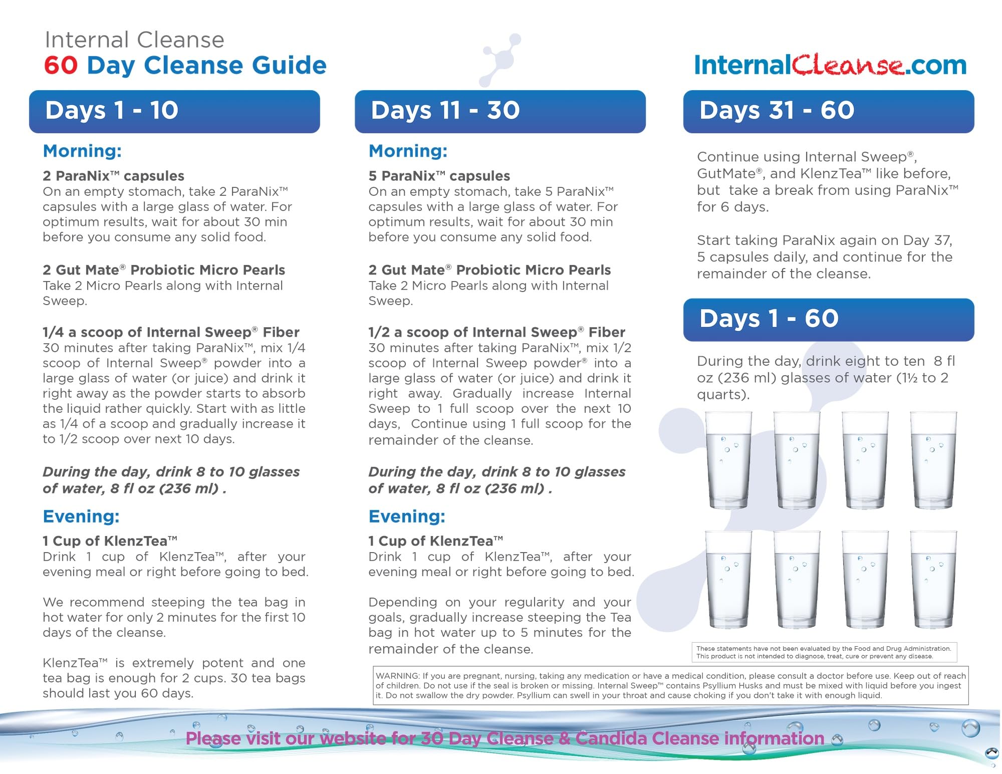 KlenzTea branding and detox overview image