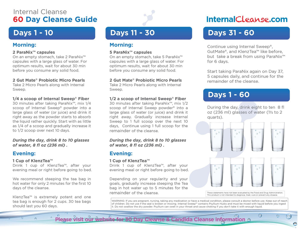 KlenzTea branding and detox overview image