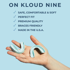 Two Kloud Night Guards - side view showing flexible, moldable material