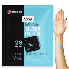 Klova Sleep Patches packaging 28-count