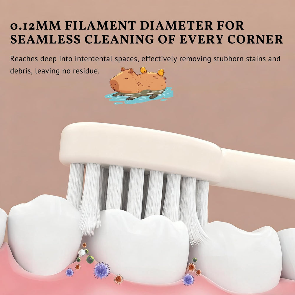 Child-sized brush heads designed for small hands