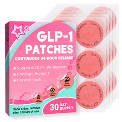 Front packaging of KMLWXD GLP-1 Patches (30 Count)