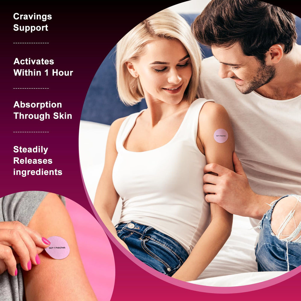 In-use view of patch application as part of a 3-step process