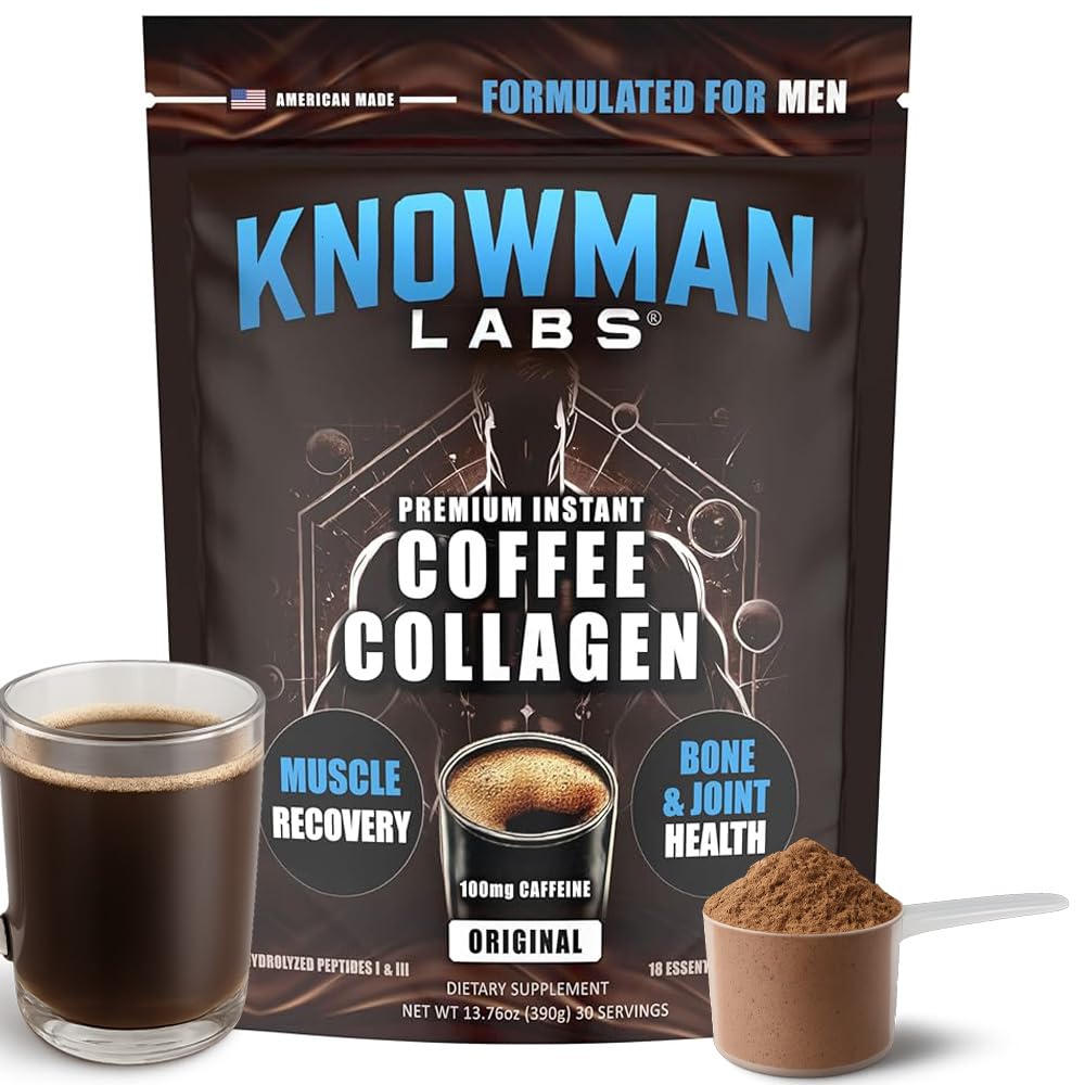 Knowman Labs Premium Collagen for Men packaging