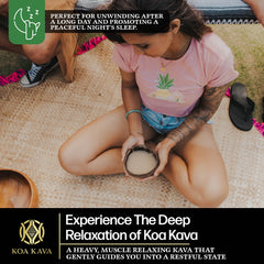 Measuring spoon with Kava powder