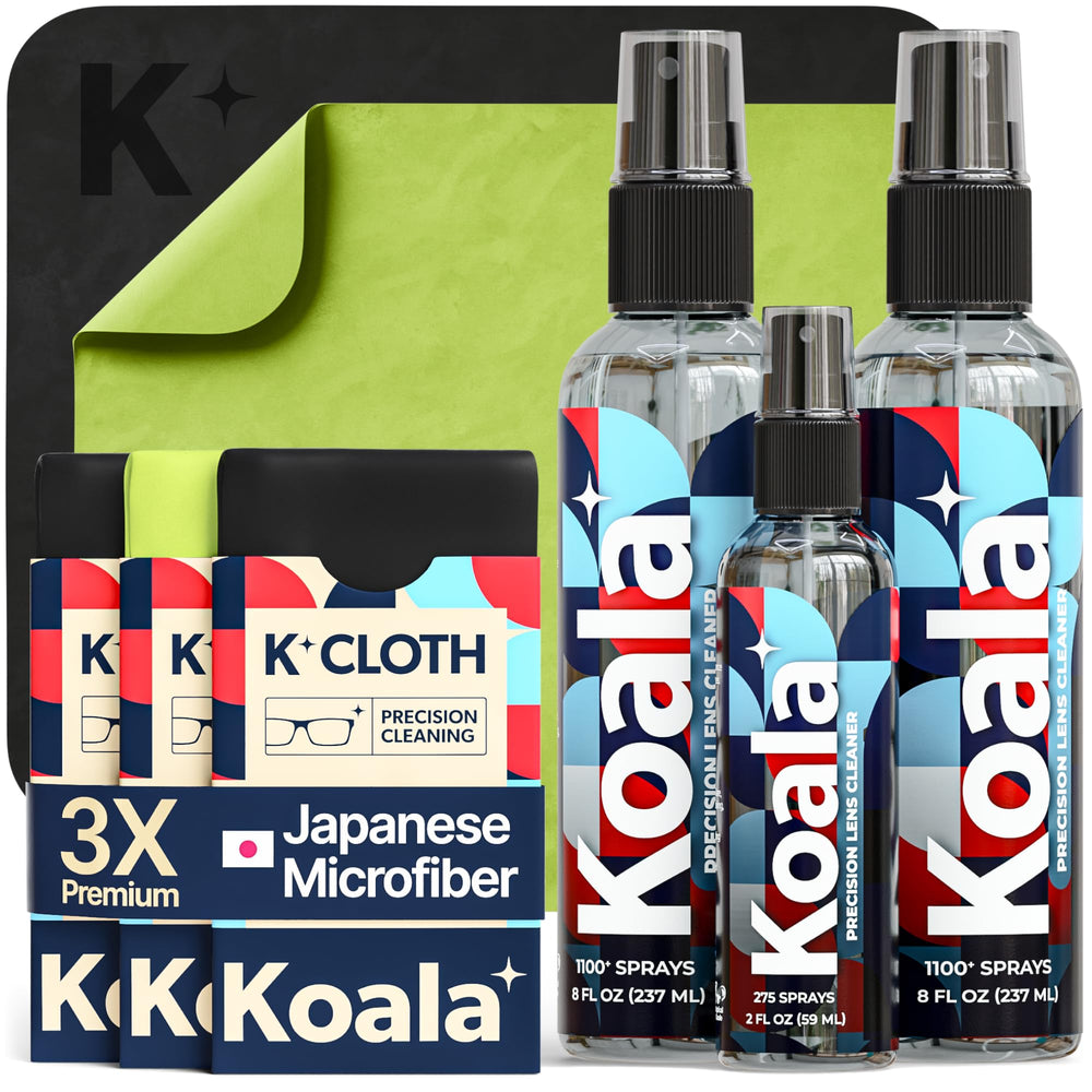 Koala Eyeglass Cleaner Kit box front view