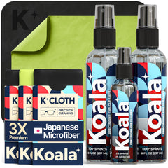 Koala Eyeglass Cleaner Kit box front view