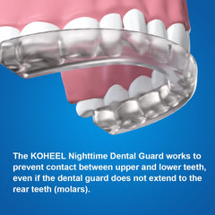 Close-up showing uniform wall thickness of a moldable mouth guard