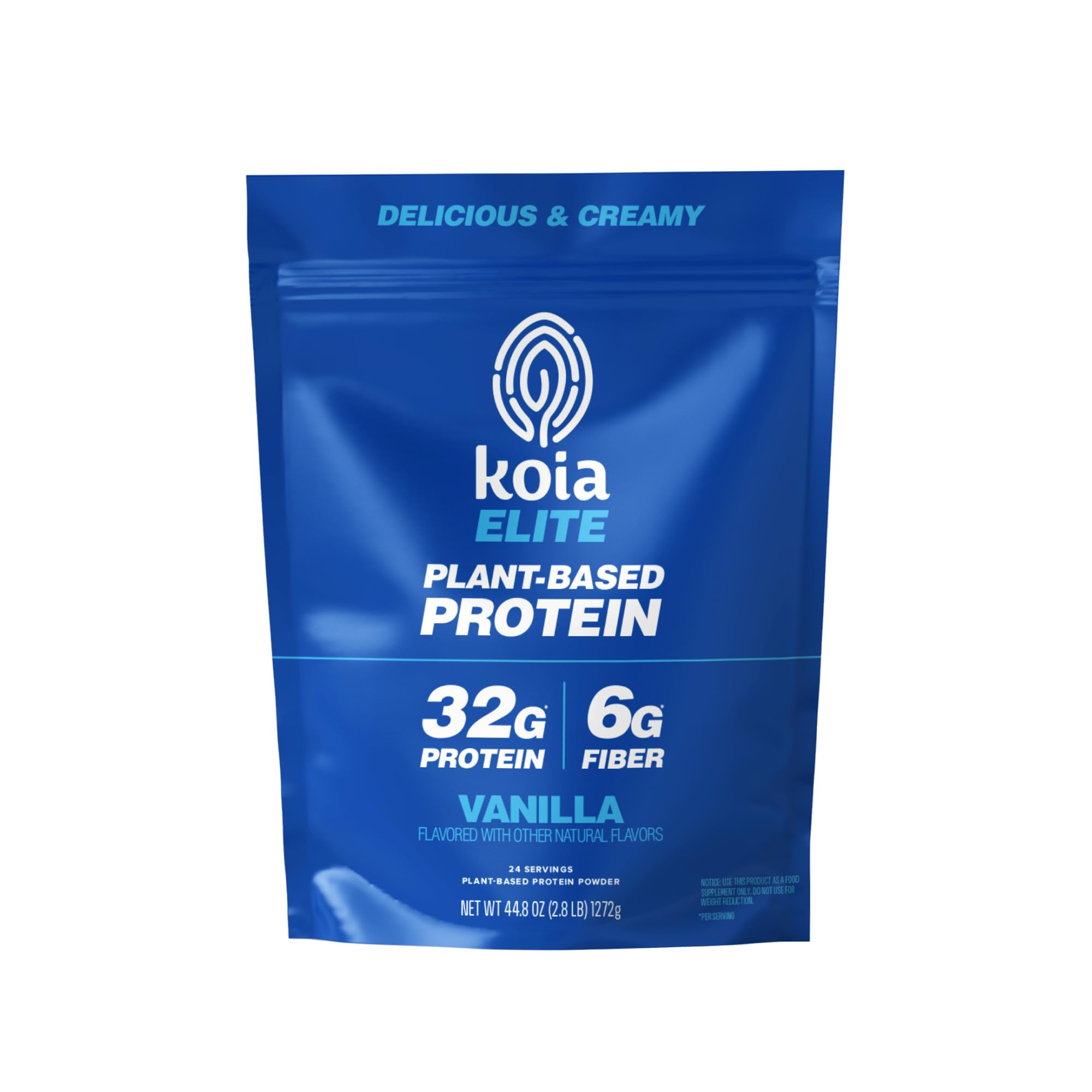 Koia Protein Elite Vanilla tub for quick, dairy-free post-workout recovery shake