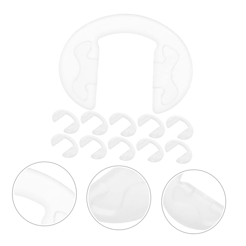 Set of replacement nose pads for eyewear