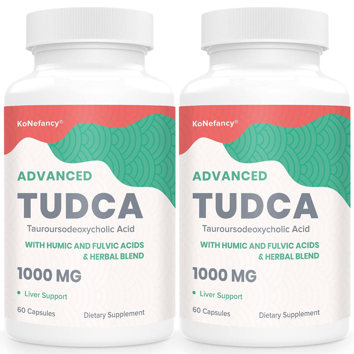 KoNefancy TUDCA Liver Supplements bottle label