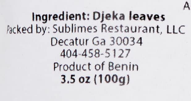 Set of two packs of KOPABANA GREEN Djeka Leaves