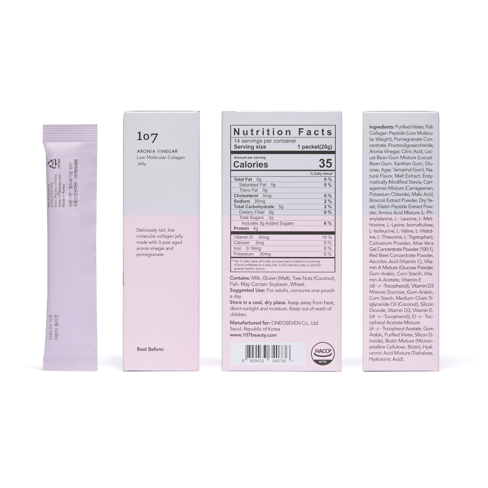 Korean beauty collagen concept image