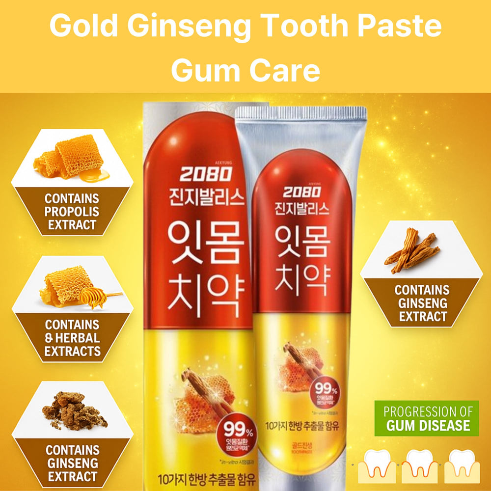 Back view of three 140g toothpaste tubes in bulk pack