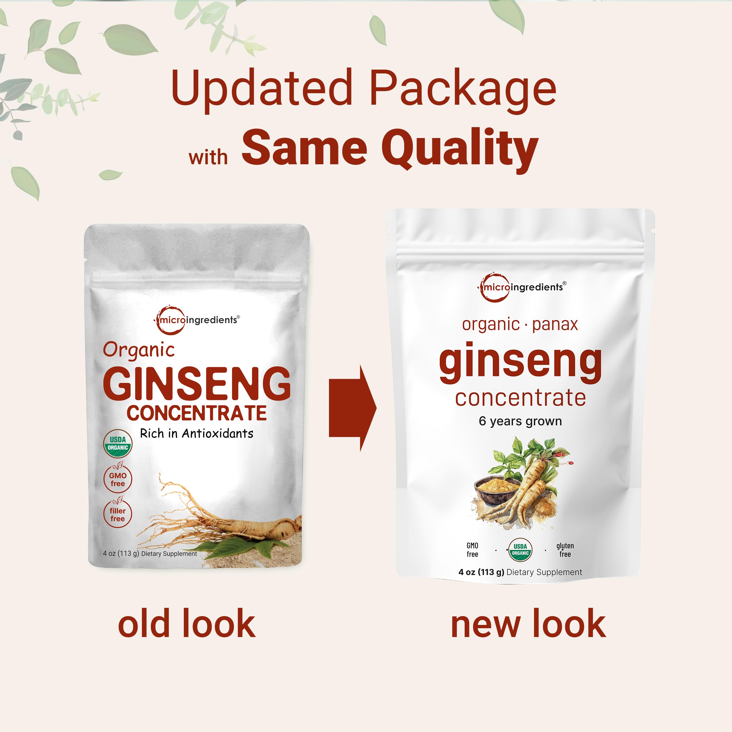 Six-year-old ginseng 200:1 powder with high ginsenosides