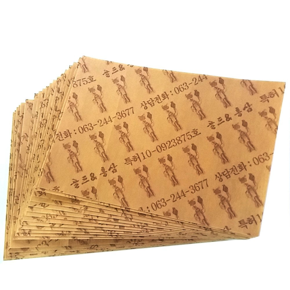 Close-up of Korean Red Ginseng Patch Powerstrips