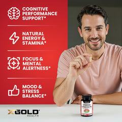Ginkgo Biloba extract powder and capsules shown together