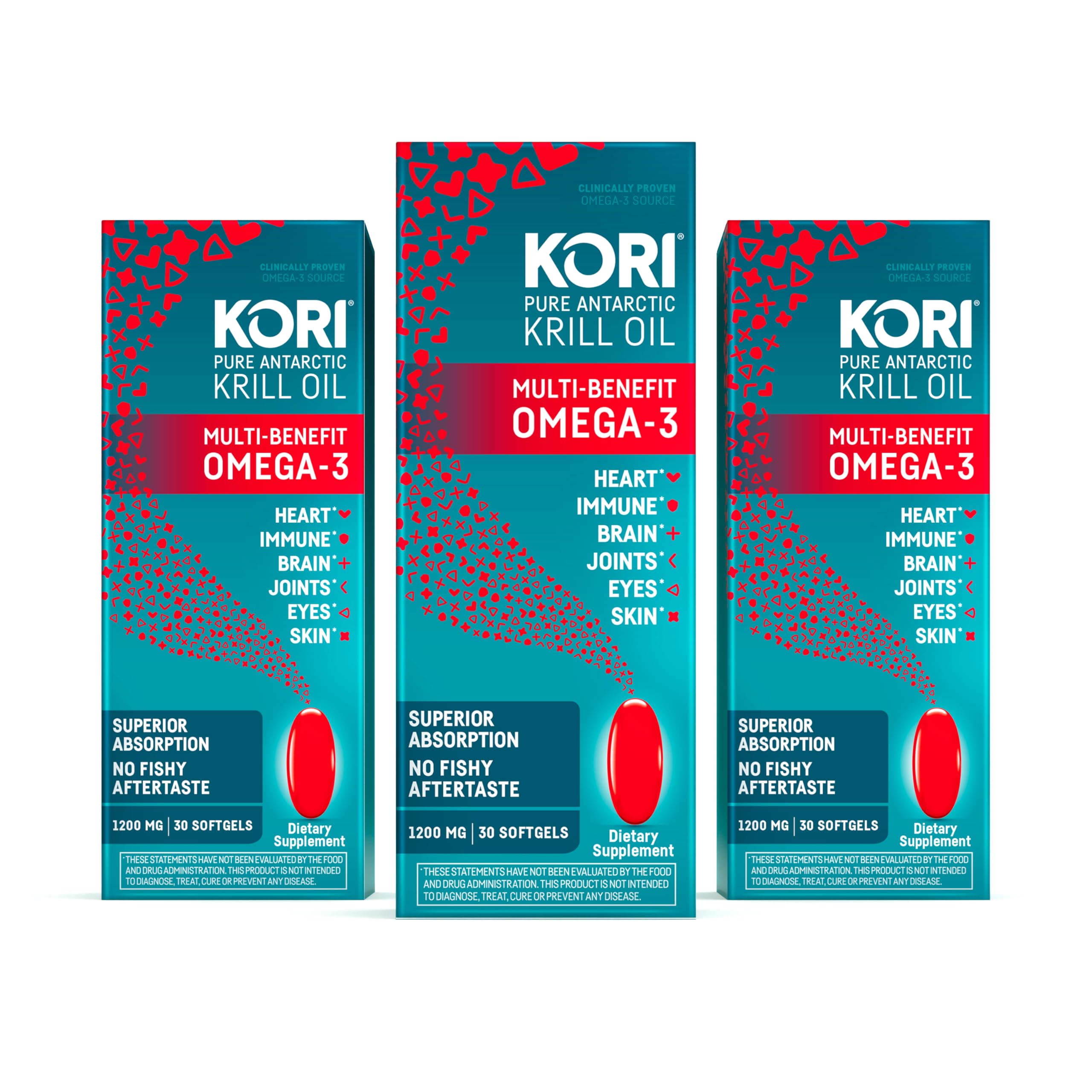 Kori Krill Oil bottle front view