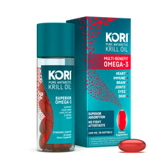 Kori Krill Oil bottle front view