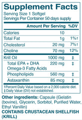Close-up of concentrated phospholipid formulation showing 560mg phospholipids